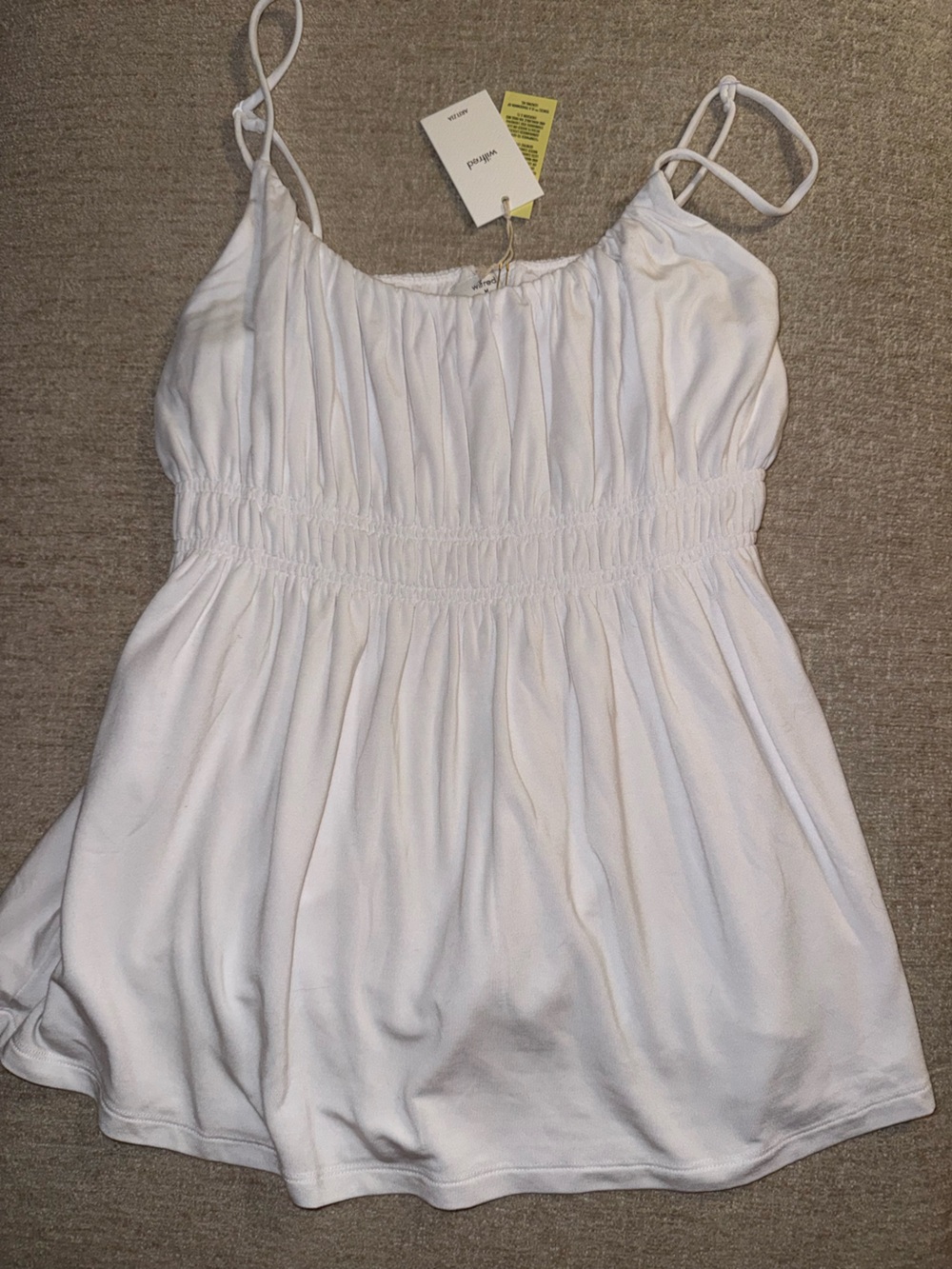 Aritzia babydoll tank NWT